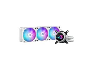 ASUS ROG liquid CPU cooler with RGB lighting