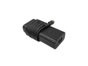 Dell laptop charger with wrapped cord