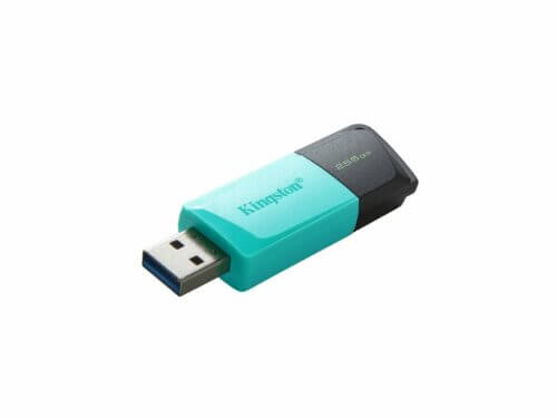 kingston 256gb usb3.2 gen1 datatraveler exodia m (black + teal) Kingston 256GB USB flash drive