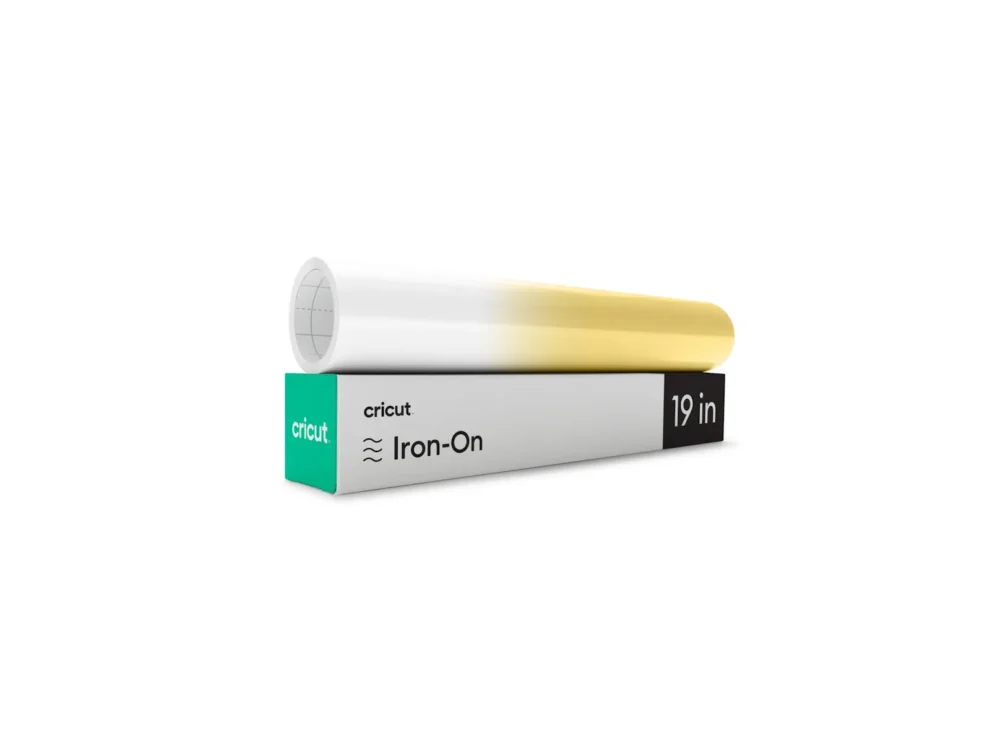 2010178 cricut iron on uv colour change pastel yellow 12x19 Cricut 19-inch Iron-On vinyl roll