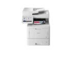 All-in-one color printer with touchscreen.