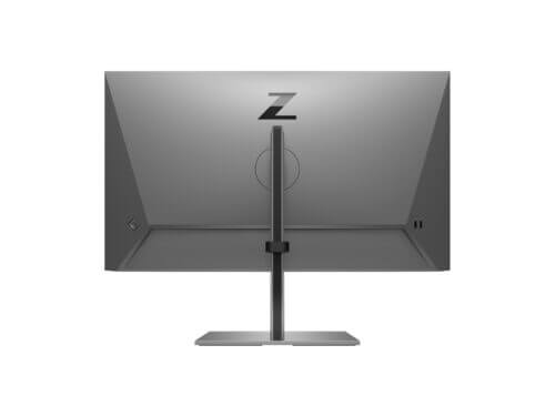 Back view of computer monitor