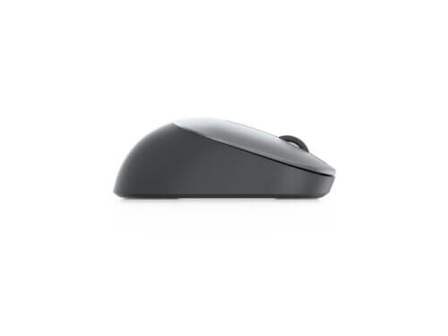 Side view of a wireless mouse.
