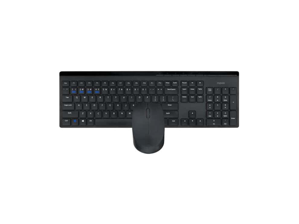 Wireless keyboard and mouse set