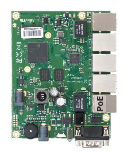 MikroTik RouterBOARD 450Gx4 with 5GB LAN Ports - No Enclosure