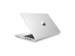 HP Silver Laptop Side View