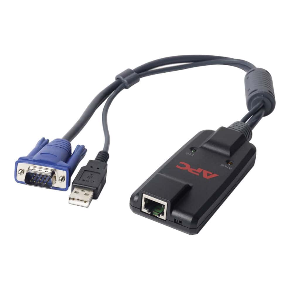 apc kvm 2g, server module, usb APC modular KVM dongle adapter