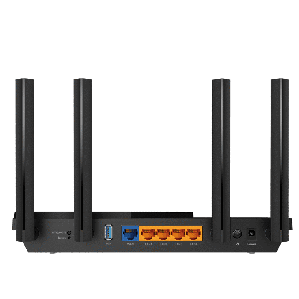 Wireless router with multiple LAN ports