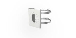 Metal mounting bracket with adjustable straps