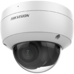 Dome security camera by Hikvision.