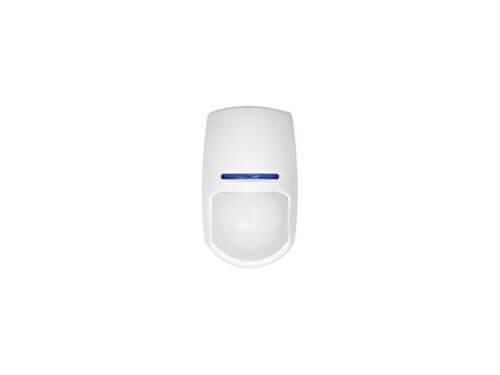 Motion sensor on white background