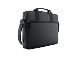 Black Dell laptop bag with shoulder strap