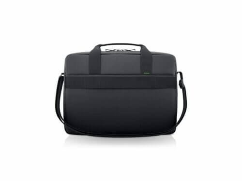 Black laptop bag with shoulder strap
