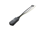 MikroTik Gigabit PoE injector with surge protection, indoor enclosure