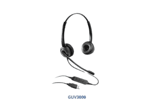 Grandstream HD USB binaural professional Headset with noise cancelling technology