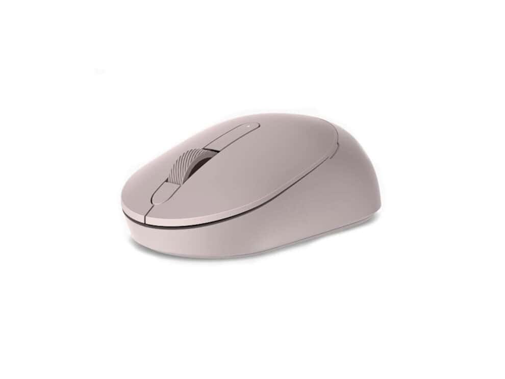 Light pink wireless computer mouse