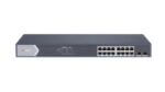 Hikvision 16-port network switch with two uplink ports