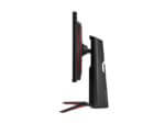 Side view of LG UltraGear gaming monitor