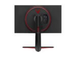 Back view of a gaming monitor