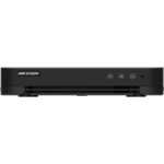 Hikvision black digital video recorder front view