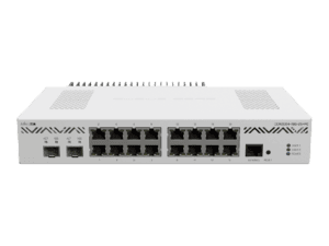MikroTik CCR2004-16G-2S+PC, 16 x 1GB Ethernet ports, 2 x 10G SFP+, 1 x RJ45 Serial console port