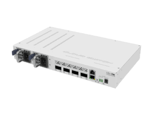 MikroTik CRS504-4XQ-IN, 4 x 100G QSFP28, 1 x RJ45 Serial console port