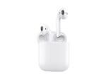 Wireless earbuds in charging case