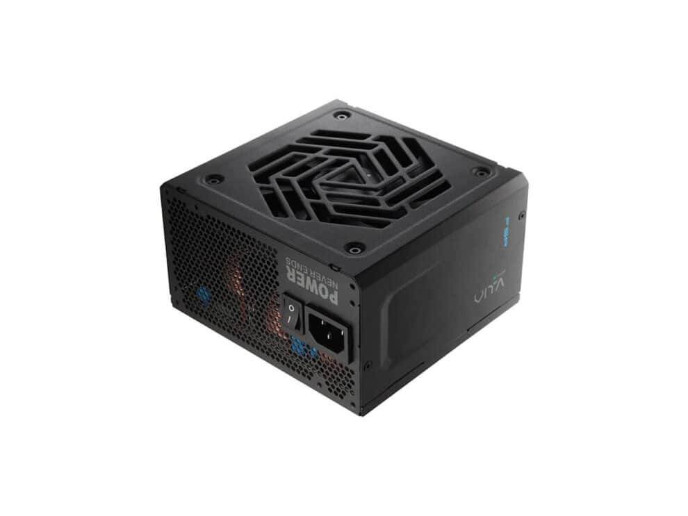 Black computer power supply unit.