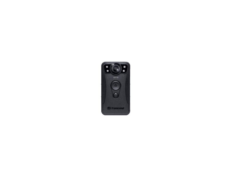 transcend bodycam 40 with 128gb memory Transcend body camera front view