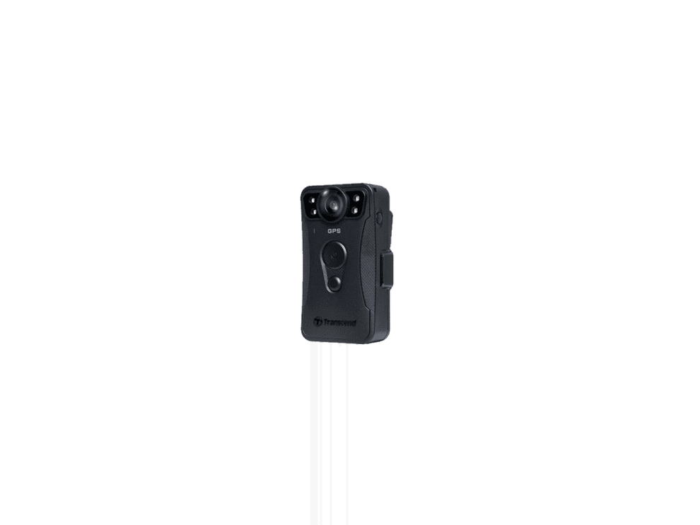 Transcend body camera with GPS feature