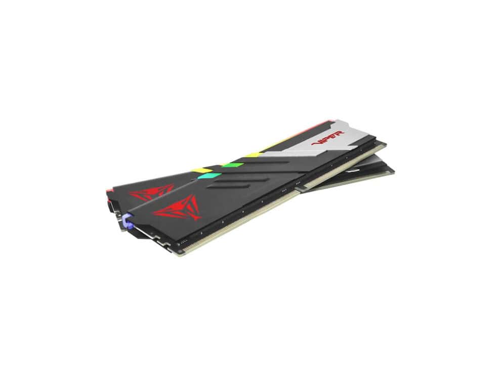 patriot viper venom 32gb kit(2x16gb) 6000mhz ddr5 desktop gaming memory rgb Gaming RAM sticks with colorful design
