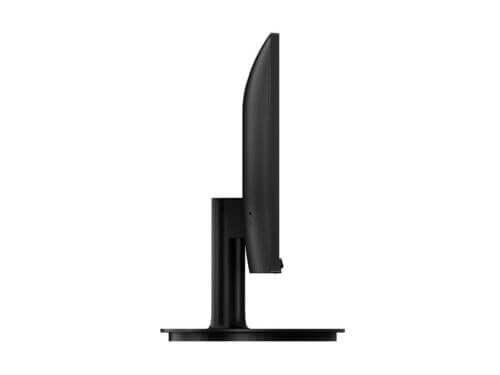 Side view of a computer monitor