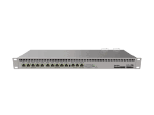 MikroTik RB1100Dx4 Dude Edition - Router with 13 Gb Ports and The Dude pre-loaded