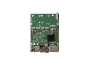 MikroTik RouterBOARD M33G Router - 3 Gigabit LAN, 2 MiniPCI-e, 2 Sim slot, USB 3.0, PoE in