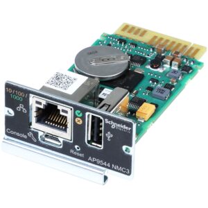 Schneider Electric AP9544 NMC3 network management card.