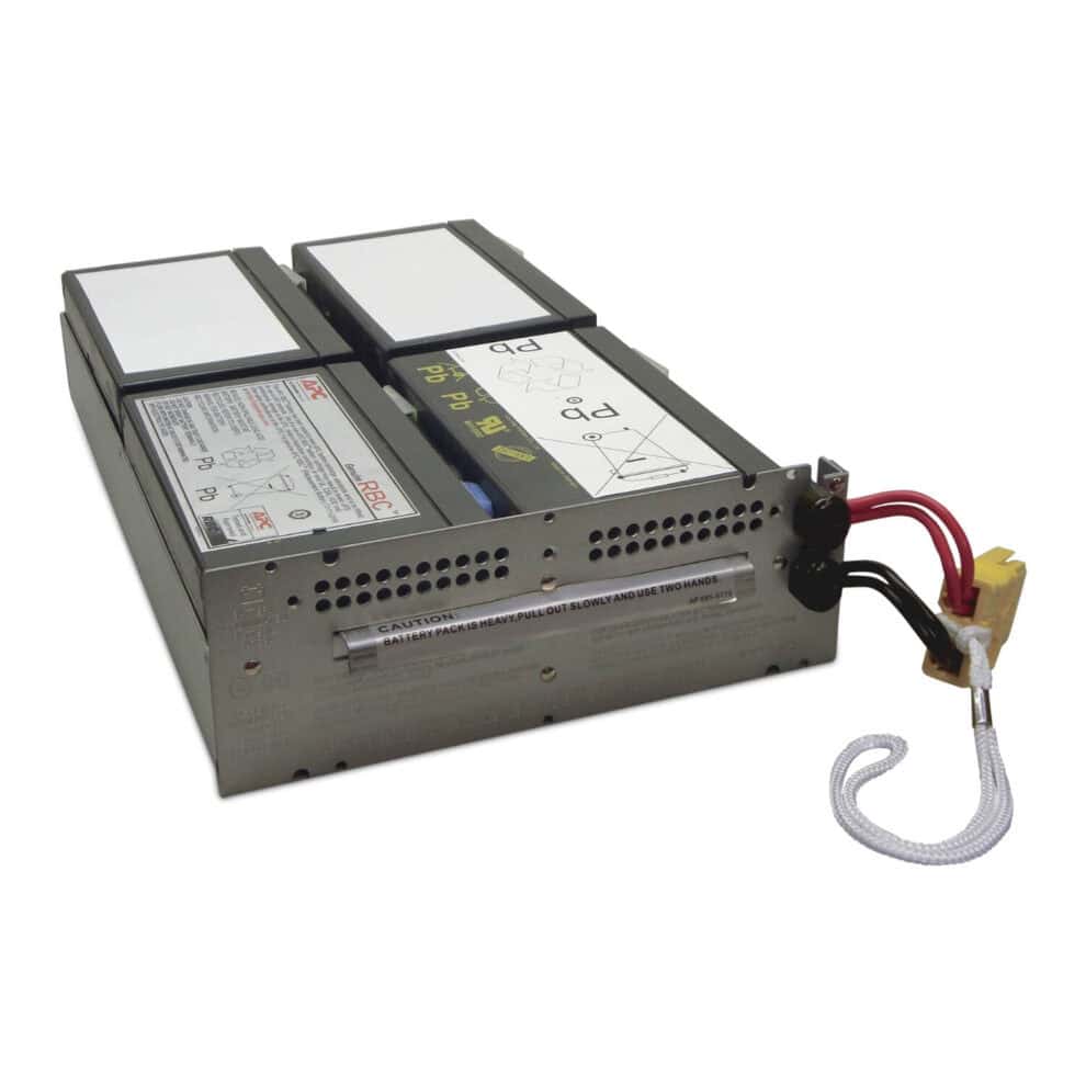 apc replacement battery cartridge 133 with 2 year warranty Battery pack with cables and safety labels