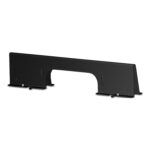 Black monitor desk mount accessory