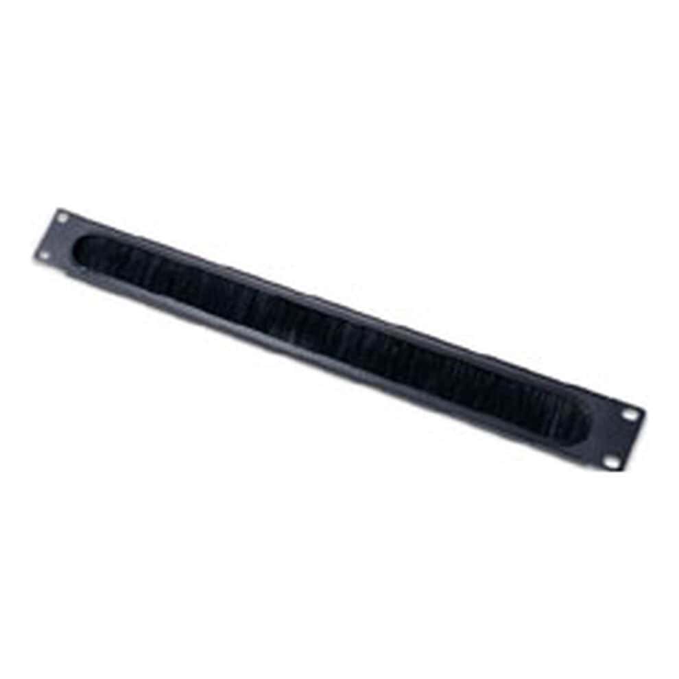 Rack cable management brush panel