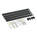 Mounting brackets and hardware set