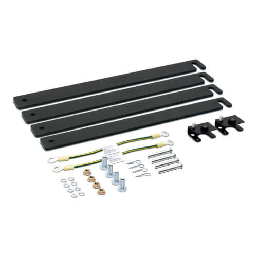 Mounting brackets and hardware set