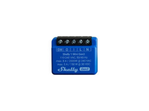 Shelly Smart Mini Wi-Fi Relay, 1 Channel, 8A