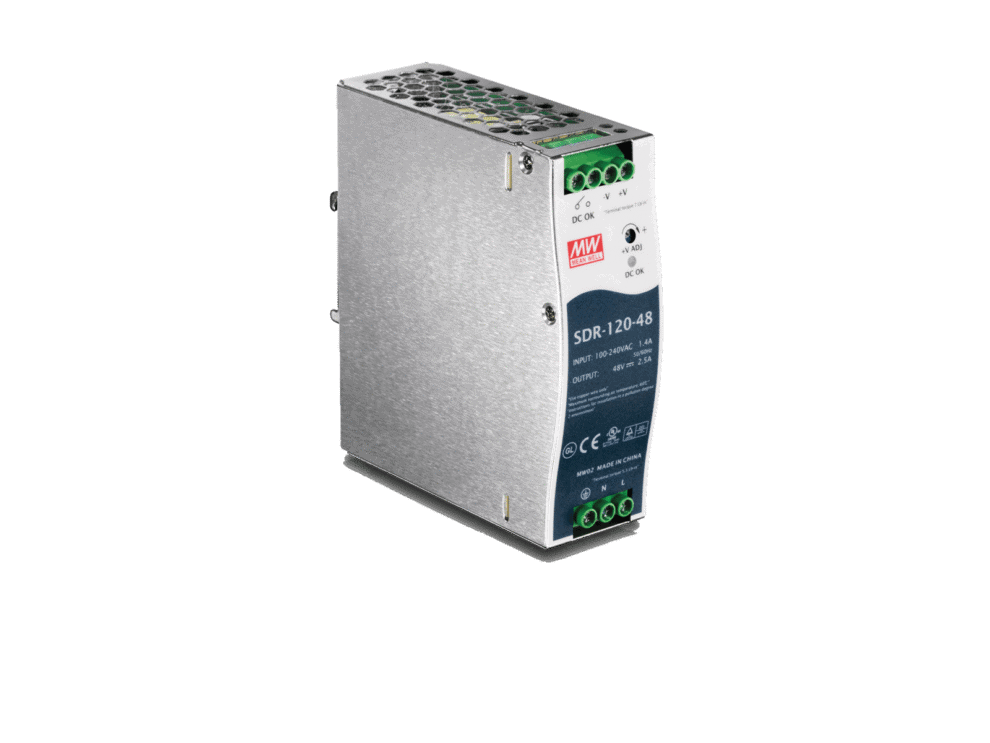 Power supply unit with model SDR-120-48
