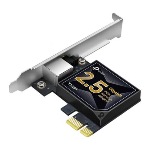 2.5 Gigabit PCIe network adapter