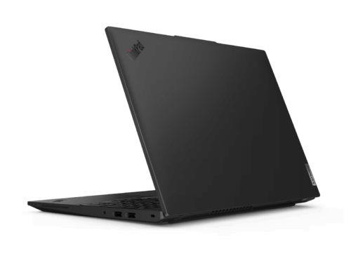 Lenovo ThinkPad laptop, rear view