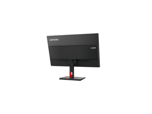 Back view of Lenovo monitor