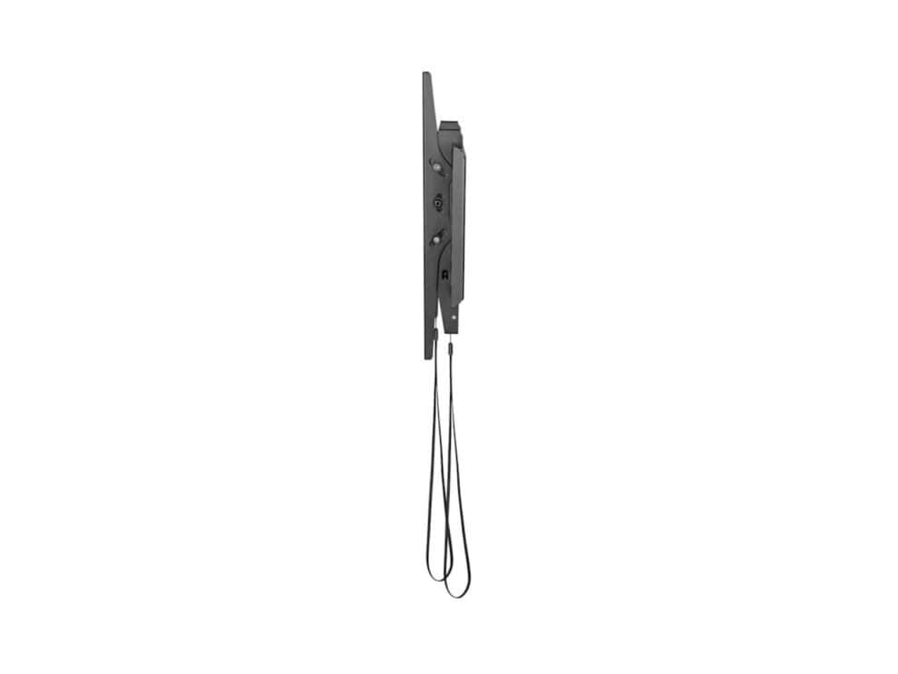 Side view of flat TV wall mount