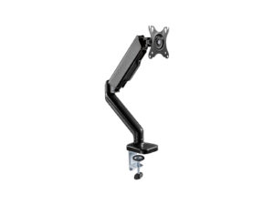 Adjustable monitor arm clamp mount