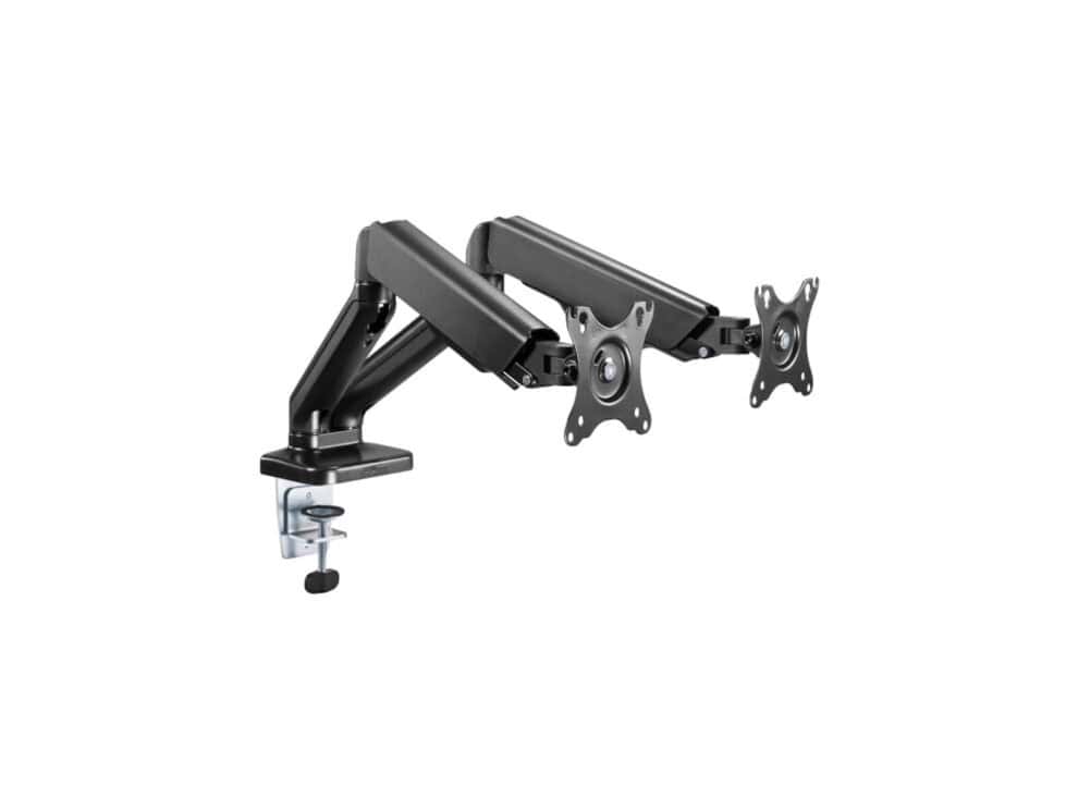 Dual monitor arm desk mount
