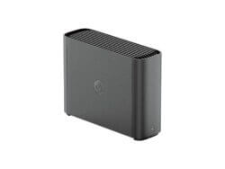 External hard drive, black color