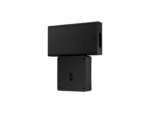 Black wall-mounted box